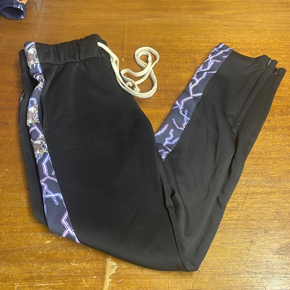 EPTM The Perfect Example Black Eagle Graphic Track Pants T-21